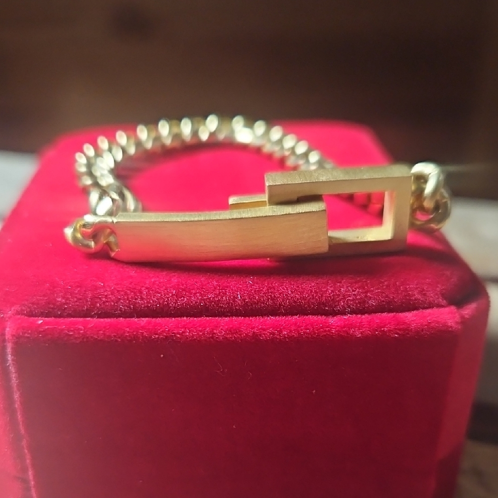 Estate Gold Chain Bracelet